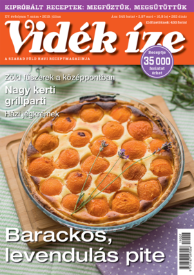 videk ize, július, címlap, 2019