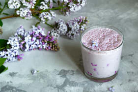 Levendulás banán smoothie